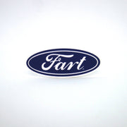 FART Car Logo Stickers - Set of 2