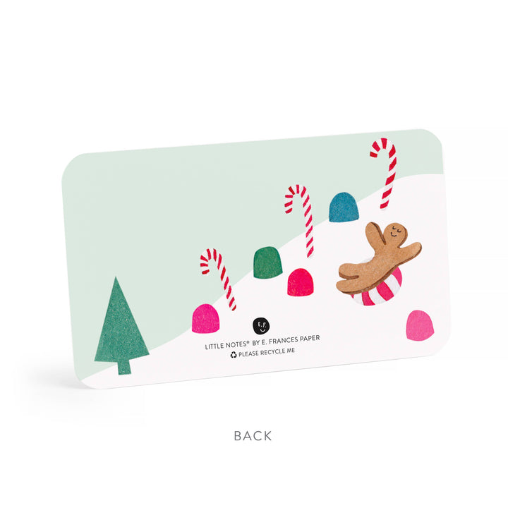 Gingerbread Village Little Notes® – Notecards, Set of 55