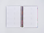 Capri Hard Cover Undated Weekly Planner