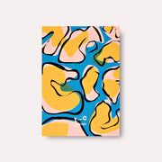 Overlay Flowers No. 1 Lay Flat Undated Weekly Planner Book