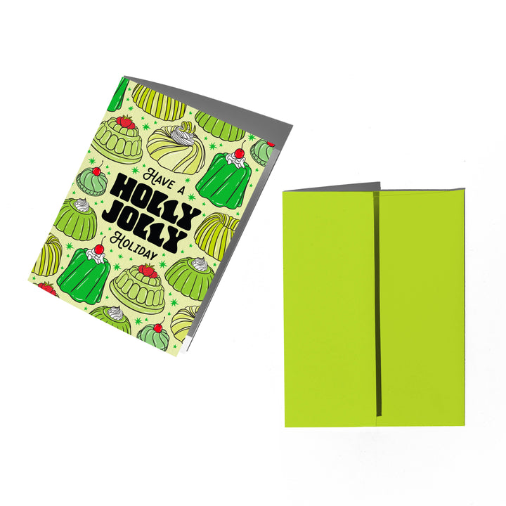 Holiday Jello Card: Single card