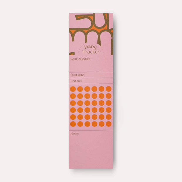 Hinoki Habit Tracker Bookmark Set