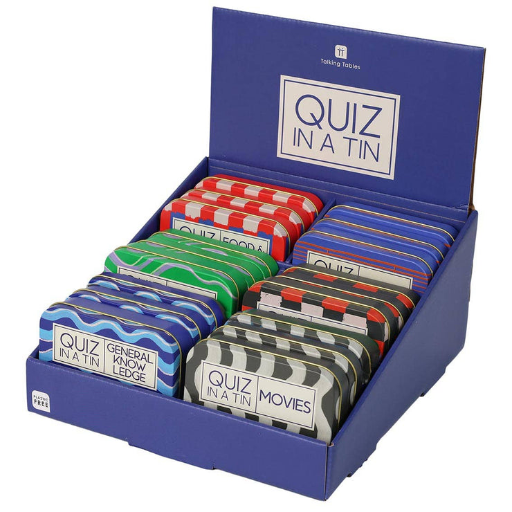 Quiz in a Tin Games