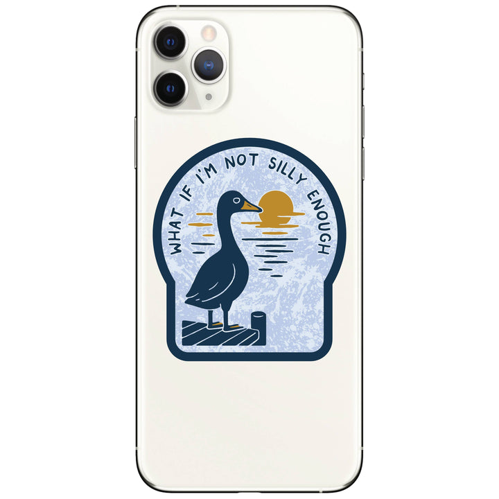 Silly Goose Funny Ironic High Quality Vinyl Sticker
