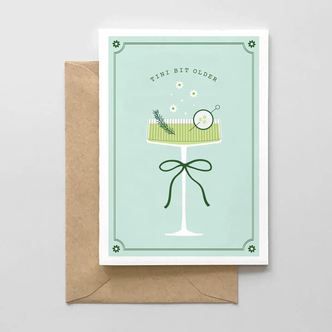 Tini Bit Older - Birthday Card