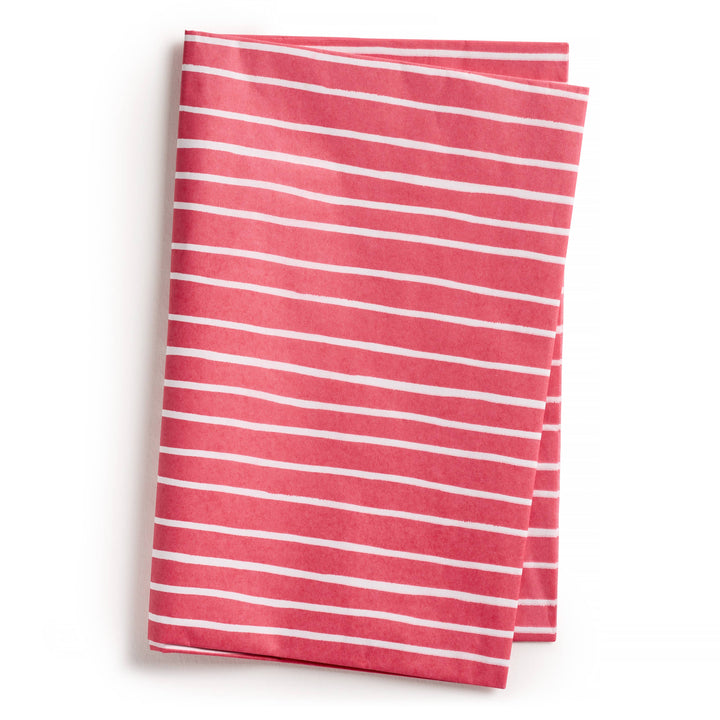 Red Stripe Tissue Paper | Gift Wrap