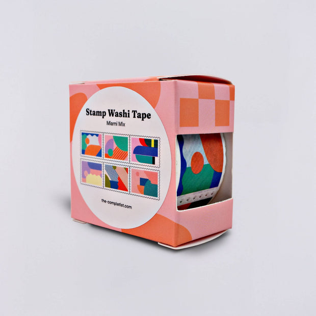 Miami Mix Stamp Washi Tape