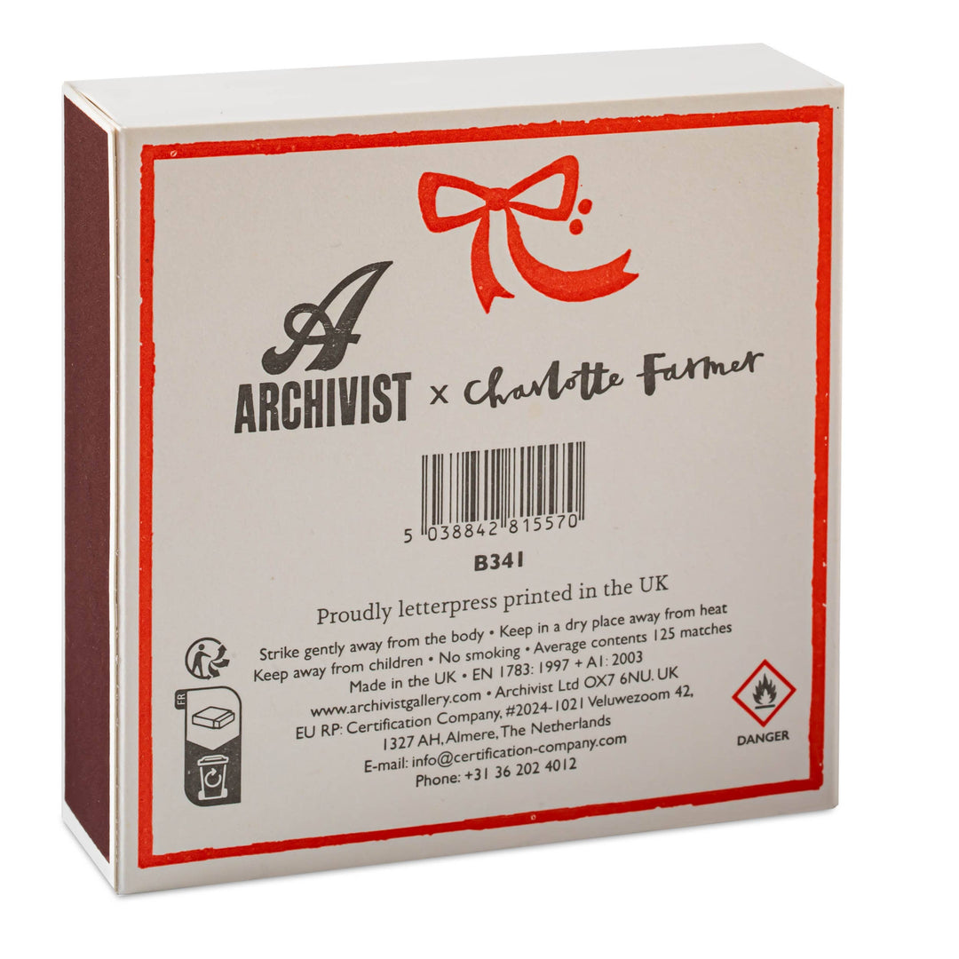 Poodle | Square - Christmas Safety Matches🎄