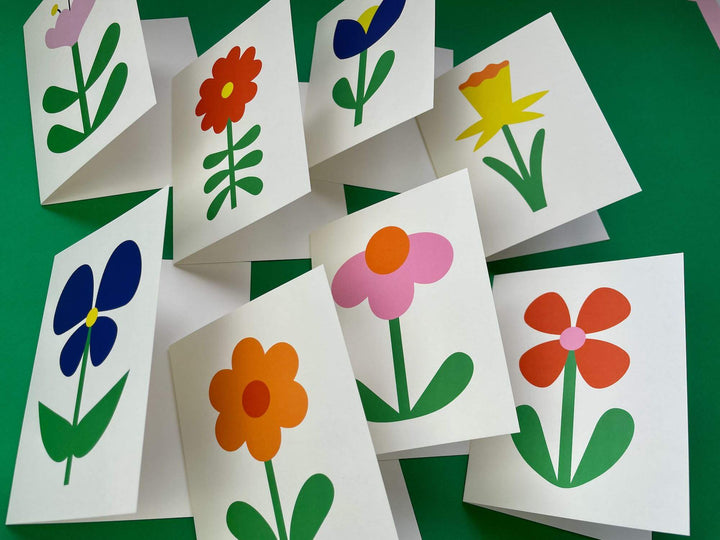 Flower Friend No. 7, Sweetie Blank Card