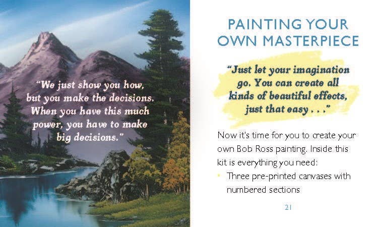 Bob Ross By The Numbers