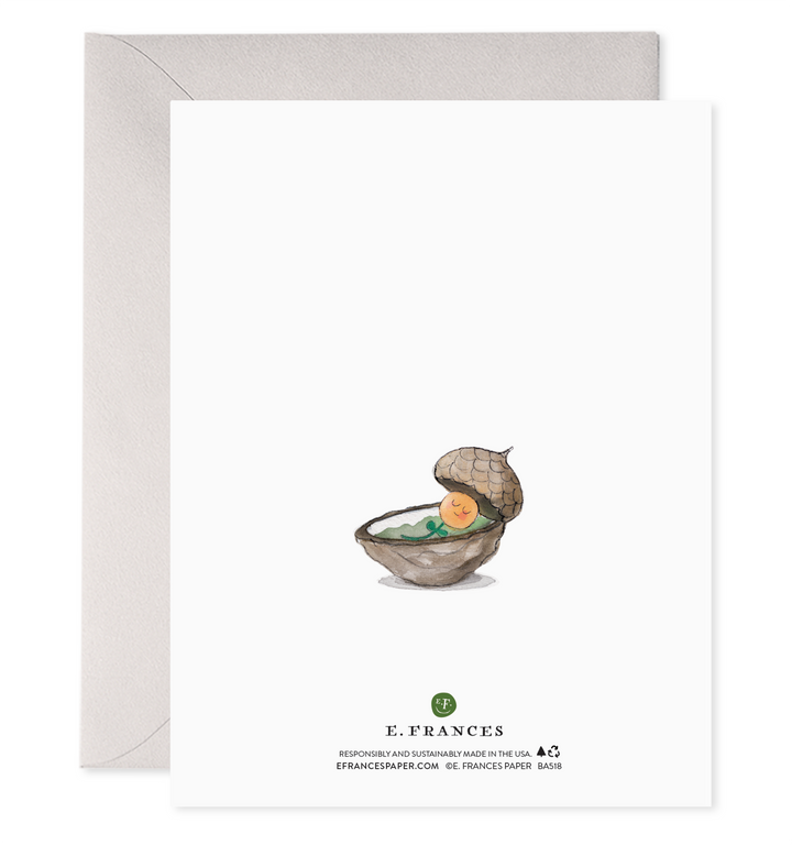 New Bud Baby Greeting Card