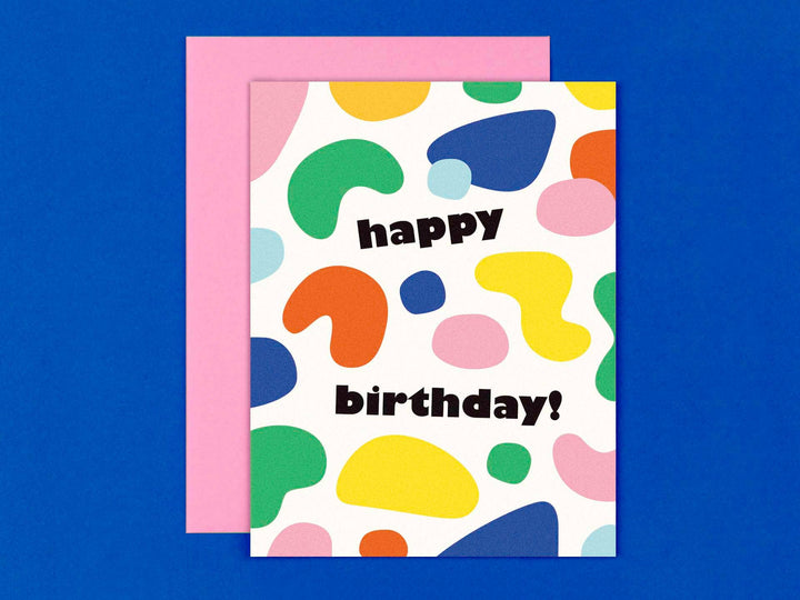 Birthday Shapes No. 1 / Blobby Birthday