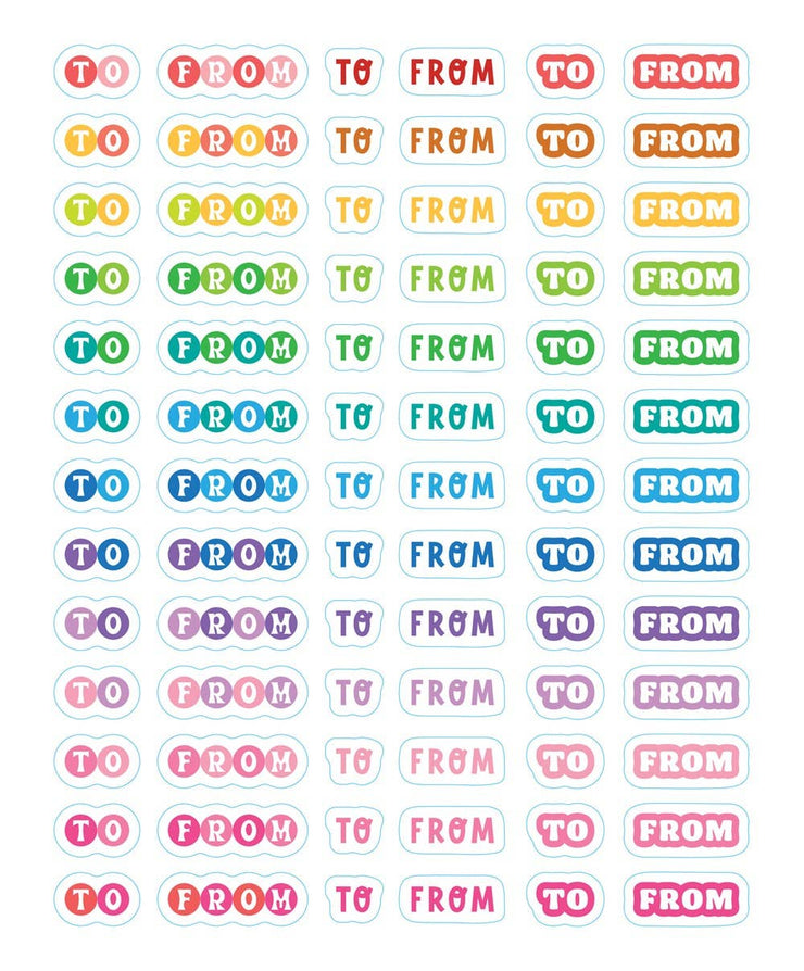 So. Many. Snail Mail Stickers.