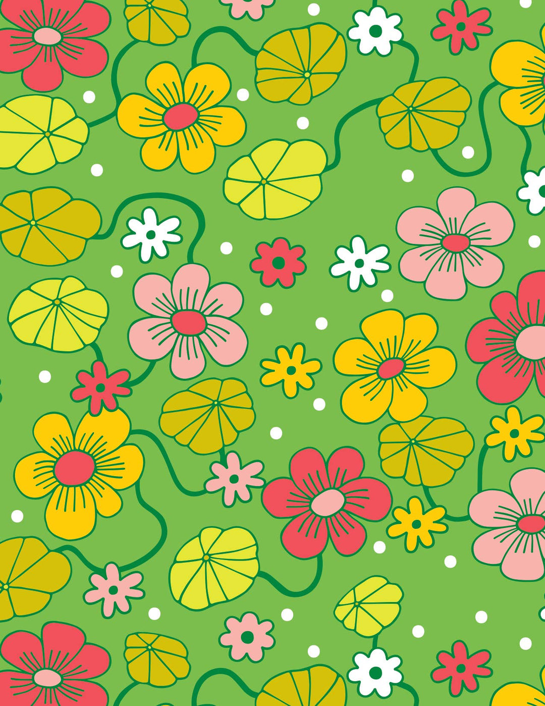 Nasturtiums Gift Bag
