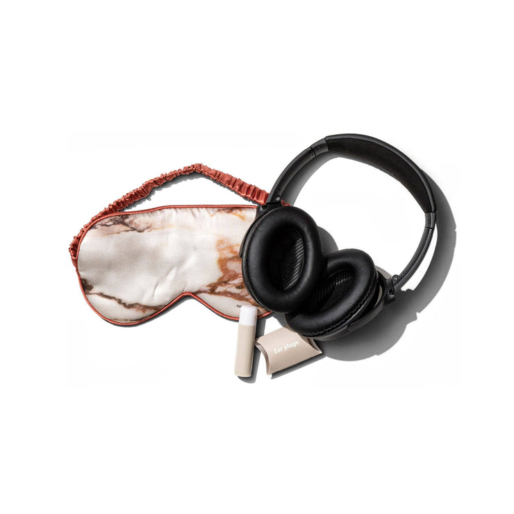 STONED EYE MASK: Arabescato Cervaiole