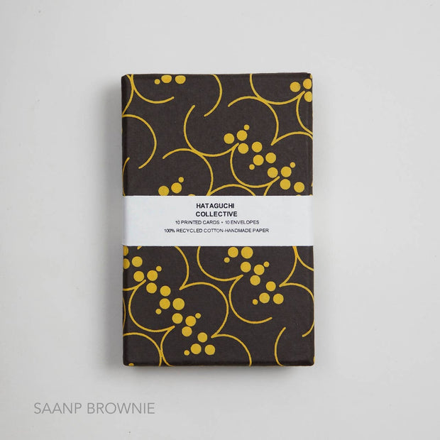 Greeting Card Set in Box: BISCUIT ROSE