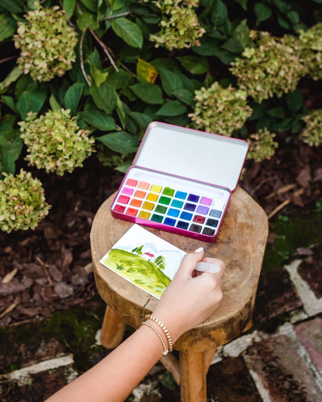 Cape Harbor Watercolor Paint Set
