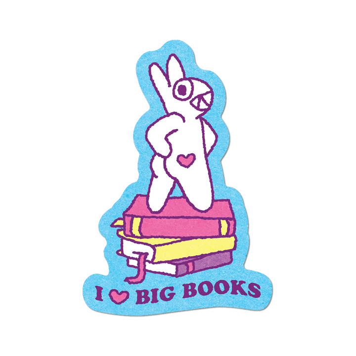 I <3 Big Books Sticker