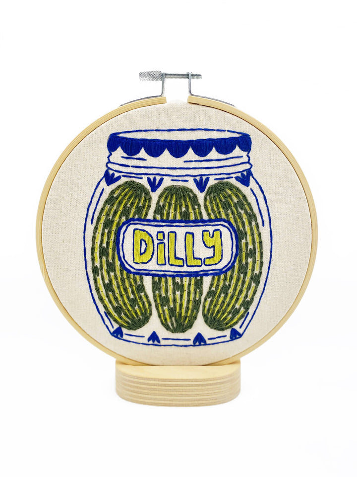 Pickles Complete Embroidery Kit
