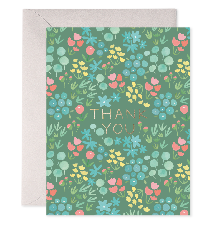 Sage Meadow Thank You Boxed Card Set