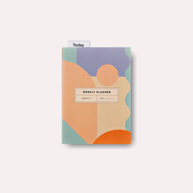 Miami No. 2 Lay Flat Undated Pocket Weekly Planner