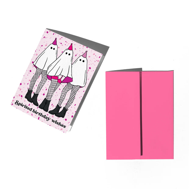 Ghost Birthday Card