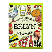 Happy Holidays from Brooklyn Card: Single card