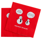 Holiday Rivalry - Holiday Cocktail Napkins