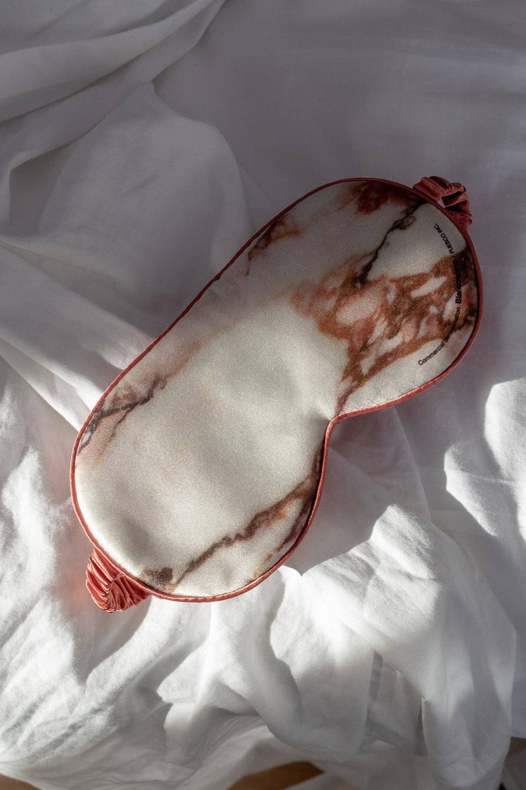 STONED EYE MASK: Arabescato Cervaiole