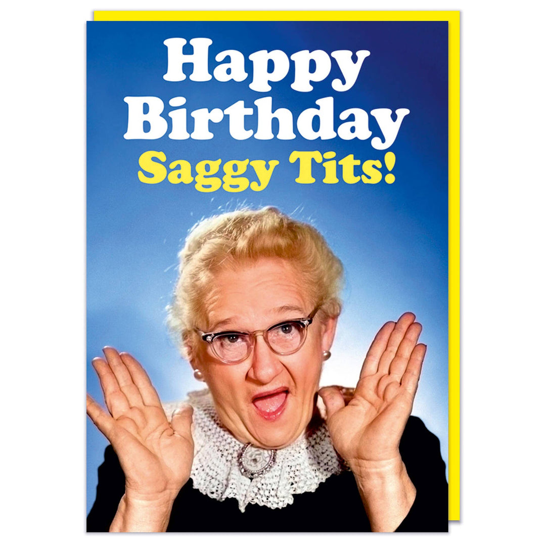 Happy birthday saggy tits