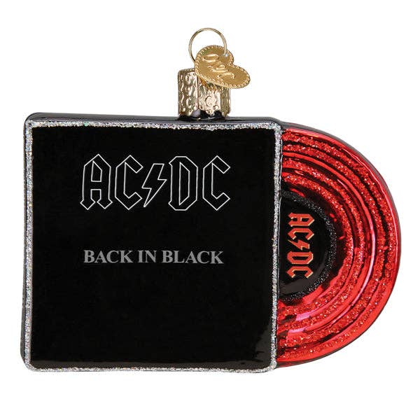 Back In Black Album Cover Ornament