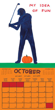 David Shrigley 2025 Calendar