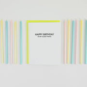 Happy Birthday, To My Oldest Friend.- Letterpress Card