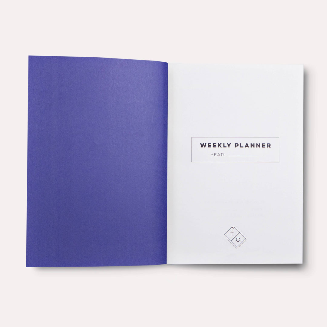 Gradient No. 1 Weekly Lay Flat Undated Planner Book