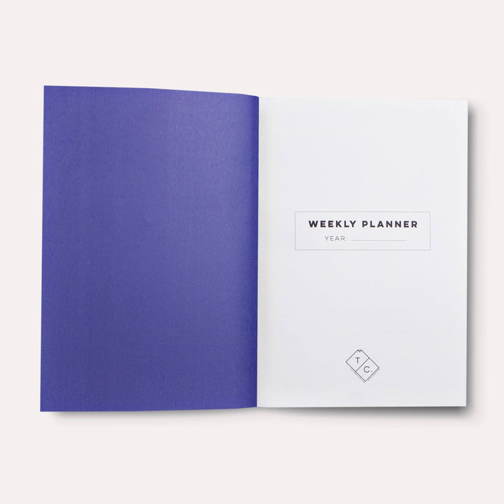 Gradient No. 1 Weekly Lay Flat Undated Planner Book