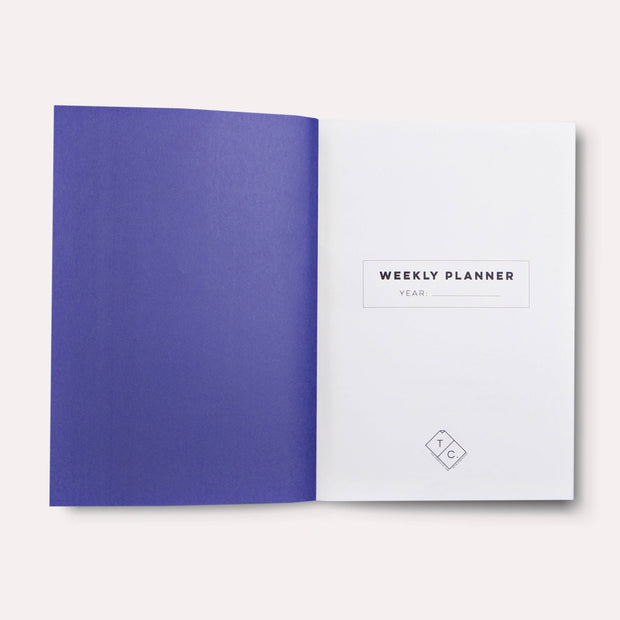 Gradient No. 1 Weekly Lay Flat Undated Planner Book