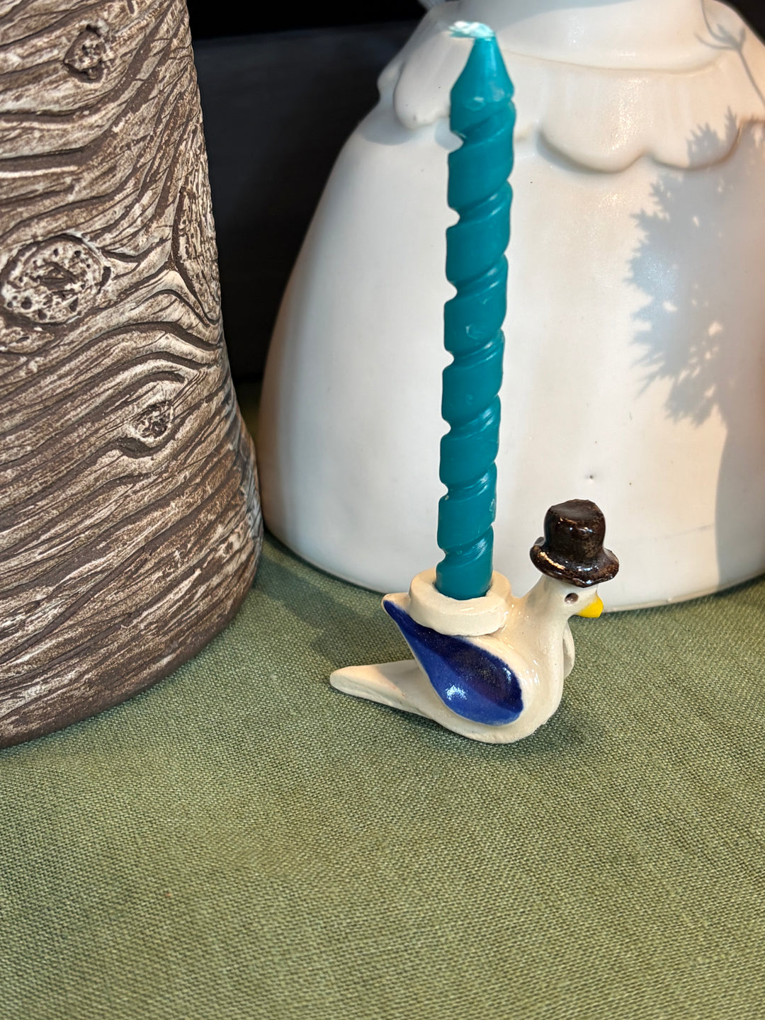Mini Pigeon Candle Holder