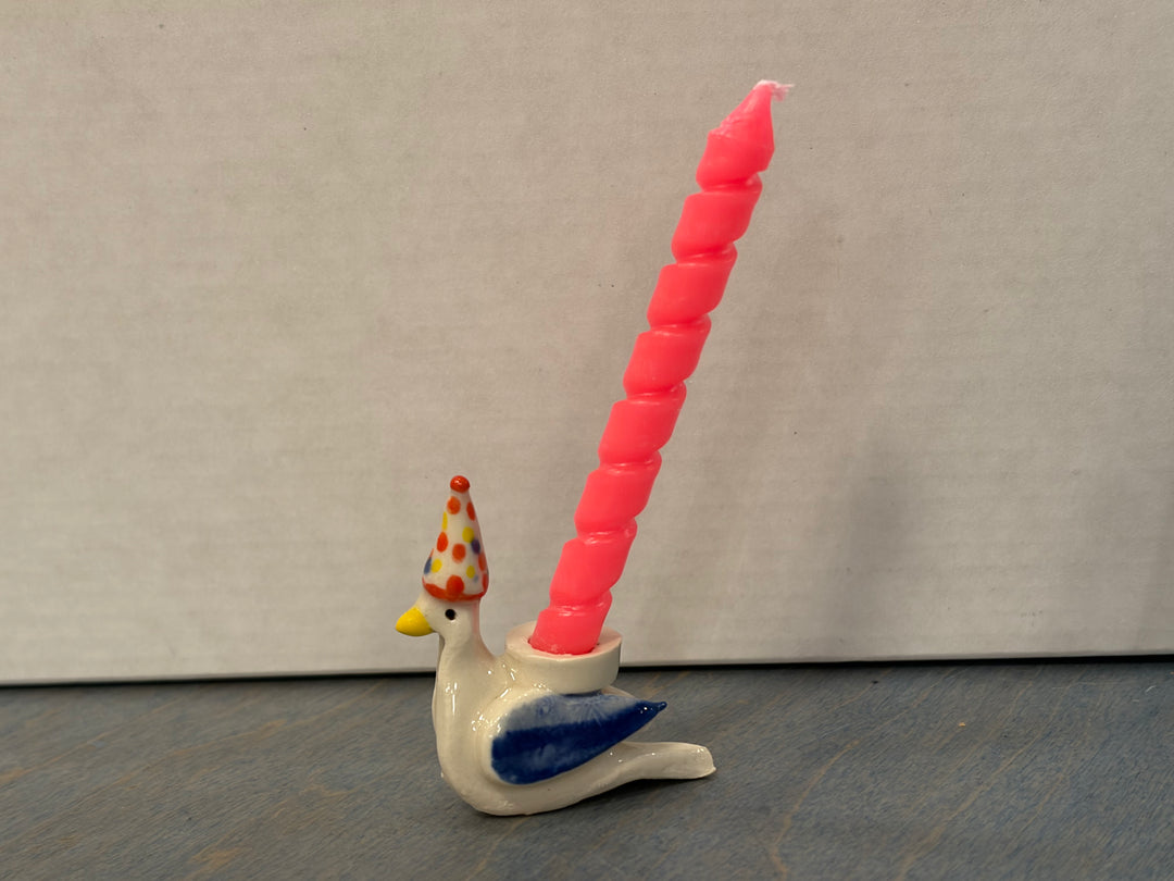 Mini Pigeon Candle Holder