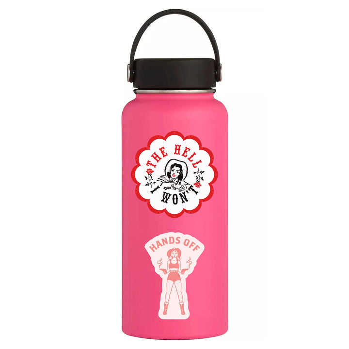 Cowgirl Feminist Politics High Quality Vinyl Sticker