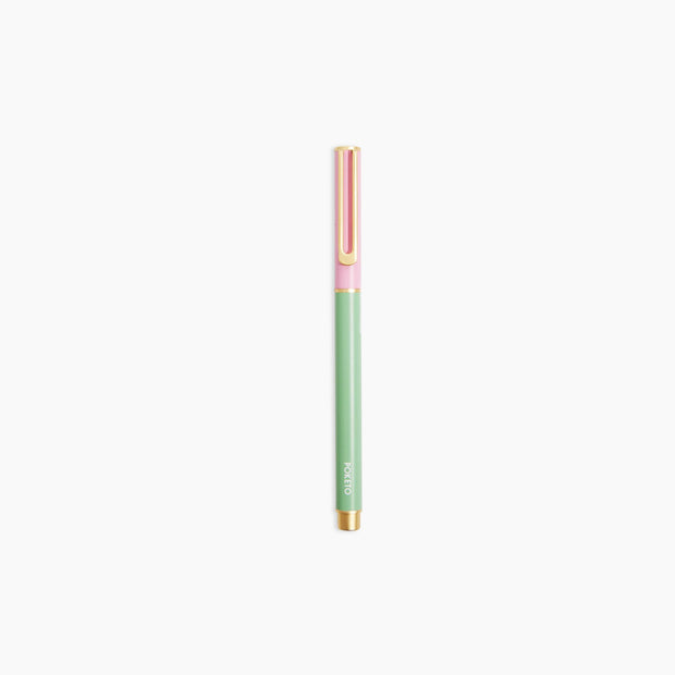 Colorblock Cap Pen: Set of 4