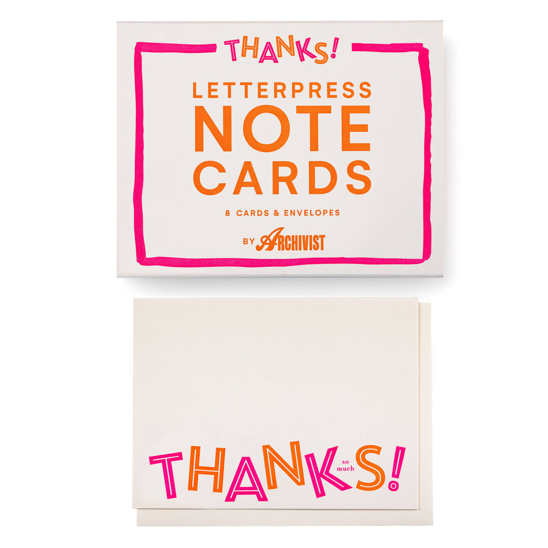 Thank You Notecards Set by J.Falkner | Notecard Set