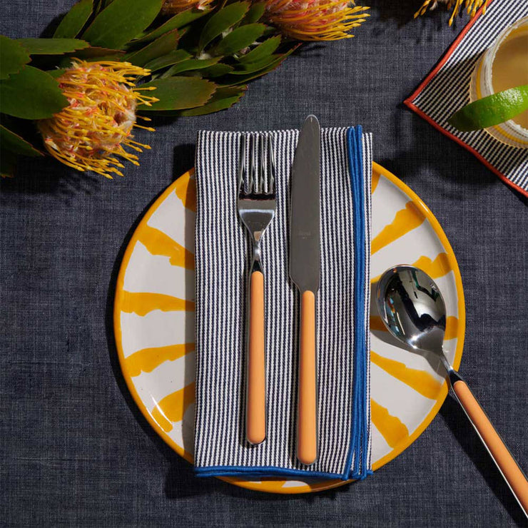 Rainbow Denim Tablecloth: Small