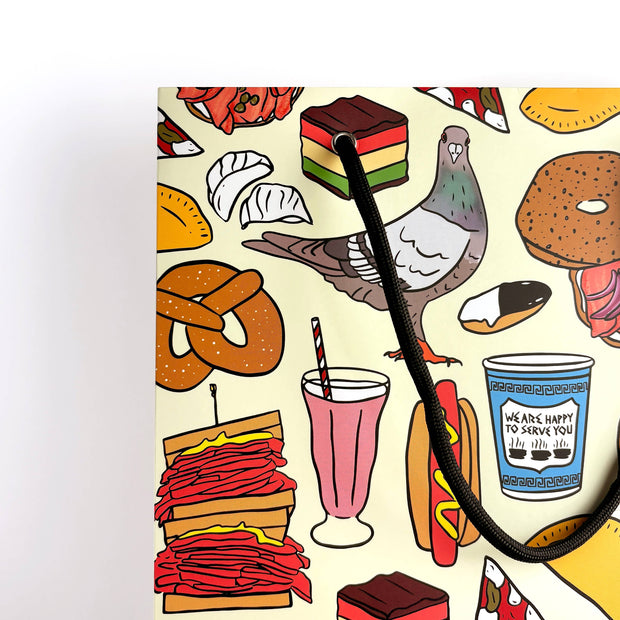 New York City Patterned Gift Bag