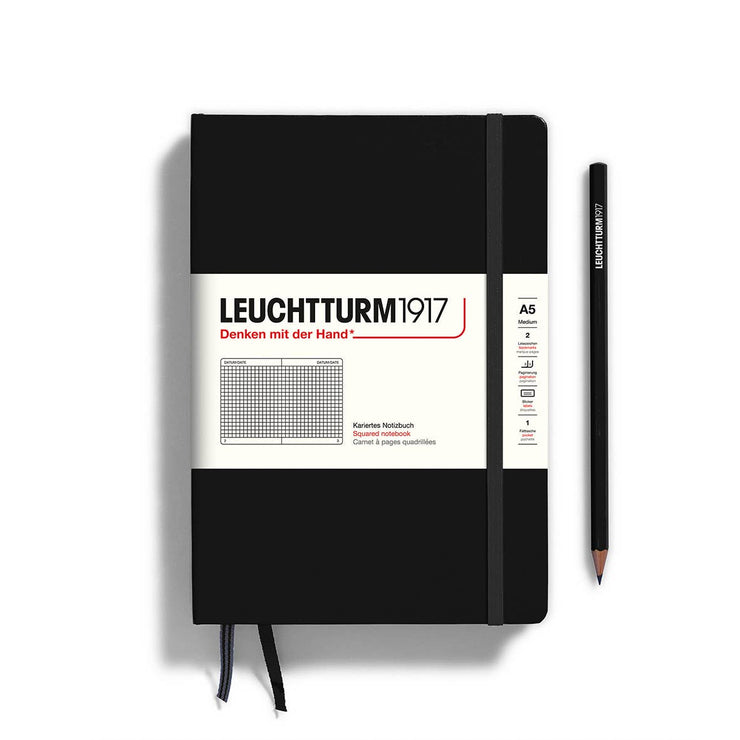 Notebooks - Medium (A5): Ruled / Hardcover / Port red