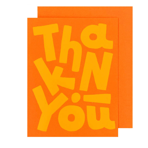 Thank You! Big Type: Single