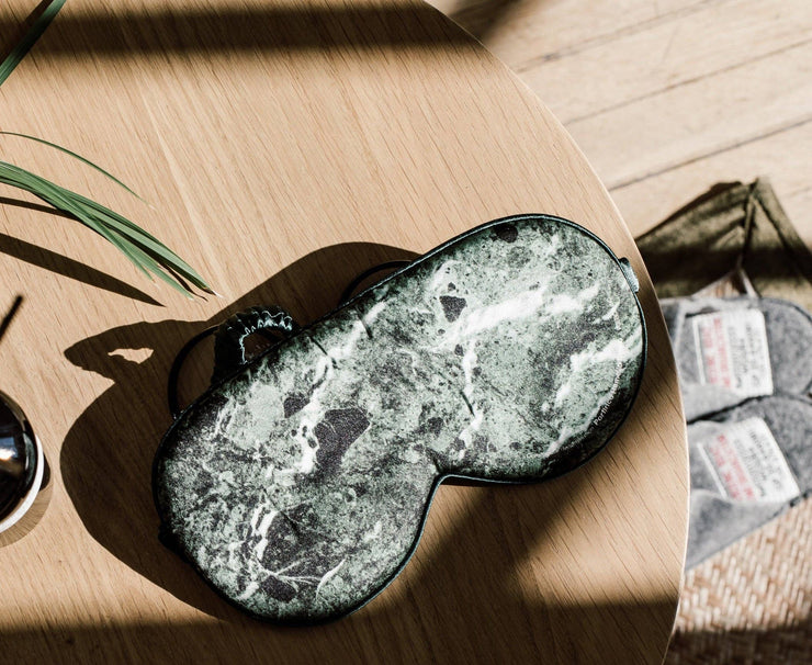 STONED EYE MASK: Biancospino