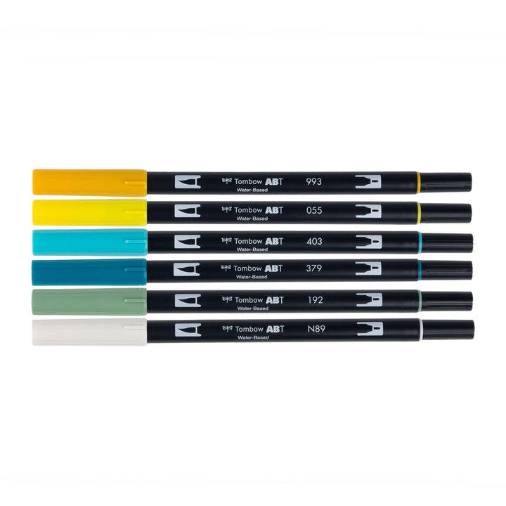 Dual Brush Markers: Lemon Squeezy