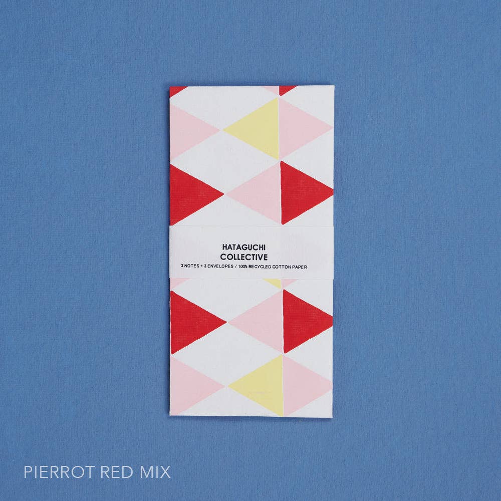 Large Envelope with Notecard Set: SHIMA-MARU GREY x GOLD