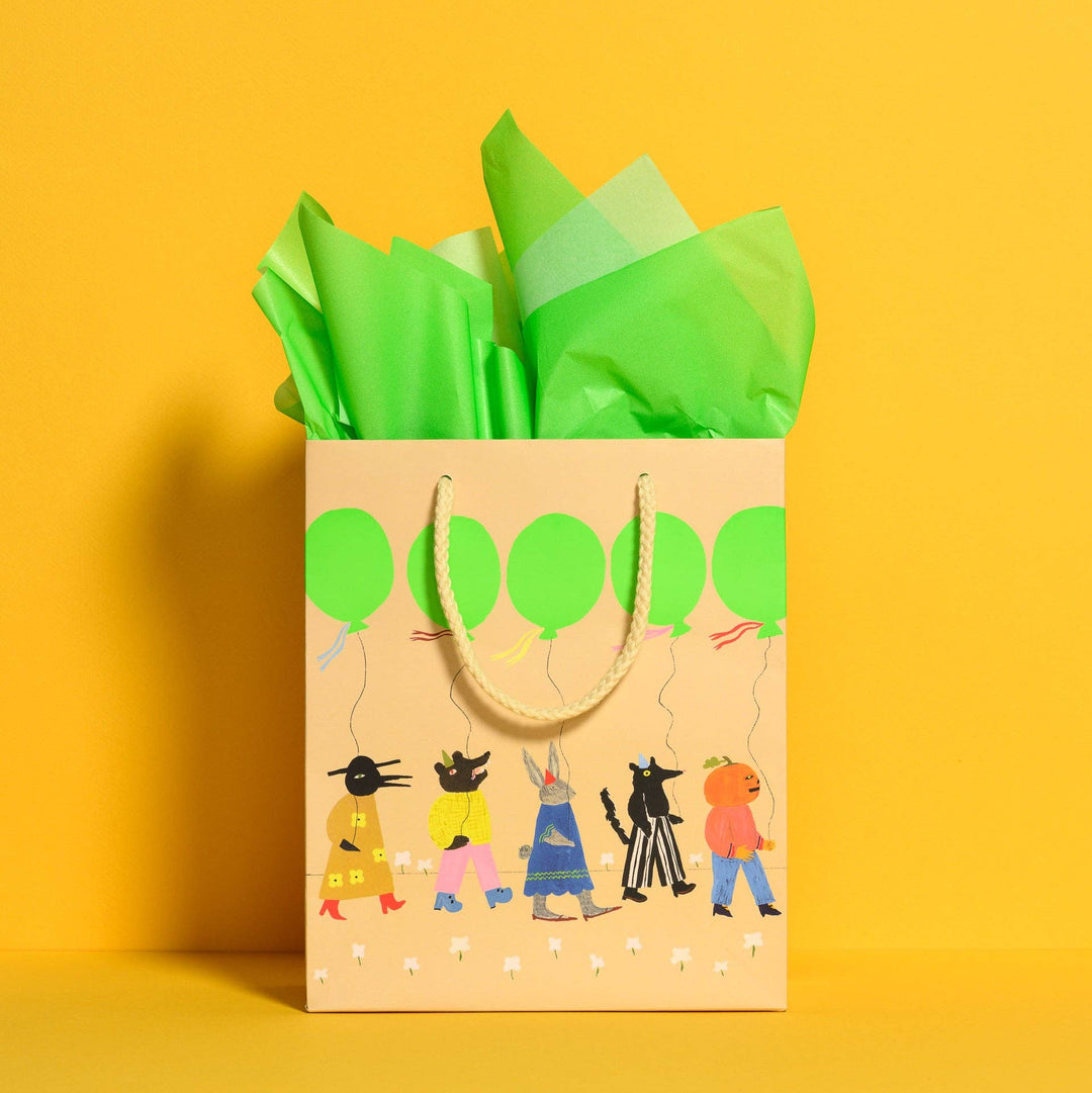 Neon Green tissue paper