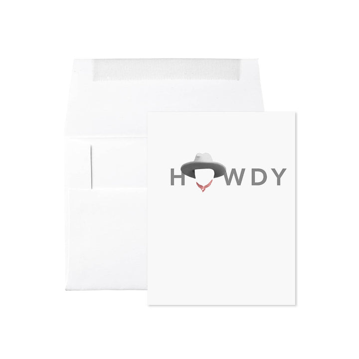 Cowboy Hat Howdy Card